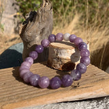 🧙  Celestial Stillness – Dream Amethyst & Lepidolite Set