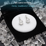 Earrings - Quartz Studs