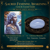 🌙 Sacred Feminine Awakening Oracle Deck, 13 Crystal Companion Set & Course