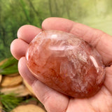 Fire Quartz Palmstone