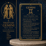 ♓ Gemini - Zodiac Crystal Set