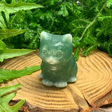 Crystal Animal Spirit Totems: Green Quartz Cat