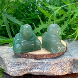 Crystal Spirit Totems: Green Quartz Buddha