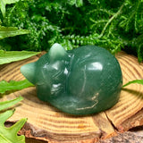 Crystal Animal Spirit Totems: Green Quartz Sleeping