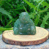 Crystal Spirit Totems: Green Quartz Buddha