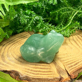 Crystal Animal Spirit Totems: Green Quartz Frog