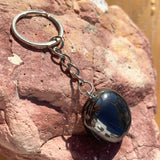 Hematite Crystal Keychain