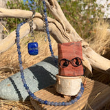 🧙   Alder Earth Keeper– Red Jasper & Lapis Crystal Set