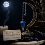 Lapis Lazuli Crystal Pendulum