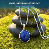 Lapis Lazuli Oval Necklace