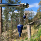 Ogrlica z obeskom iz bakrene žice Z ARRON DESIGN Serenity Moonstone