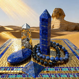 Cleopatra's Jewels - Lapis Lazuli and Pyrite Bundle Set