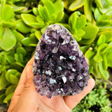 Amethyst Geode with Quartz Formation (Item #0019)