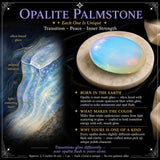 72% OFF SUMMER SALE - Opalite Palmstone