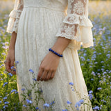 70% Off - Lapis Lazuli Necklace - Mala - Point - Celestial Wisdom Set