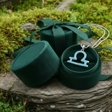 ♎ Libra Opal Zodiac Necklace – September 23 to October 22