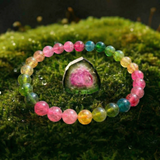 Ogrlica z obeskom iz bakrene žice Z ARRON DESIGN Serenity Moonstone