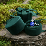 70% Off - Lapis Lazuli Necklace - Mala - Point - Celestial Wisdom Set