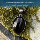 Z ARRON DESIGN Collier avec pendentif en fil de cuivre et pierre de lune Serenity