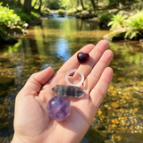 Ogrlica z obeskom iz bakrene žice Z ARRON DESIGN Serenity Moonstone