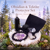 Set di custodie protettive per bracciale Mala di ossidiana