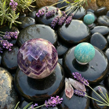 Ogrlica z obeskom iz bakrene žice Z ARRON DESIGN Serenity Moonstone