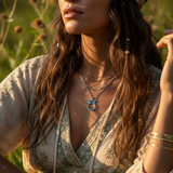 ♉ Taurus Opal Zodiac Necklace  – April 20 to May 20