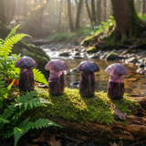 20-Piece Mushroom Gemstones Kit