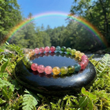Ogrlica z obeskom iz bakrene žice Z ARRON DESIGN Serenity Moonstone