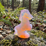 Crystal Animal Spirit Totems: Pink Opalite Horse - Year of the Fire Horse
