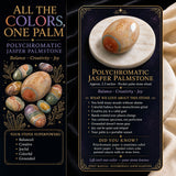 Polychromatic Jasper Palmstone
