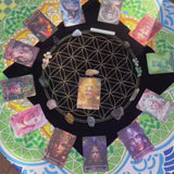 🌙 Sacred Feminine Awakening Oracle Deck, 13 Crystal Companion Set & Course