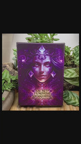 🌙 Sacred Feminine Awakening Oracle Deck, 13 Crystal Companion Set & Course