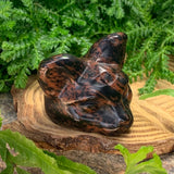 Crystal Animal Spirit Totems: Visionary Cat - Red Obsidian