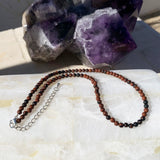 Red Obsidian 1st Chakra Stone Necklace
