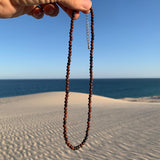 Red Obsidian 1st Chakra Stone Necklace