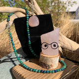 🧙   Lumen’s Light –  Rose Quartz & Phoenix Lapis Crystal Set