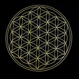 Velvet Flower Of Life Altar Cloth