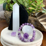 Mala Bracelet & Wisdom Crystal Set 🙏 70% Off Promo Sale