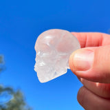 Crystal Spirit Totems: Clear Quartz Skull
