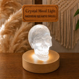 Crystal Mood Light (Quartz Skull Medium)