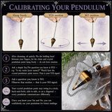 Tiger's Eye Crystal Pendulum