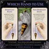 Tiger's Eye Crystal Pendulum