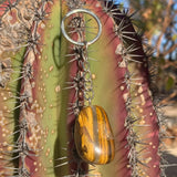 Tiger's Eye Crystal Keychain