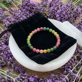 Ogrlica z obeskom iz bakrene žice Z ARRON DESIGN Serenity Moonstone