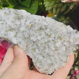 Quartz Cluster With Pyrite Cluster (Item #0027)